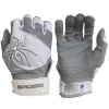 2022 Spiderz PRO Model Batting Gloves: White/Grey