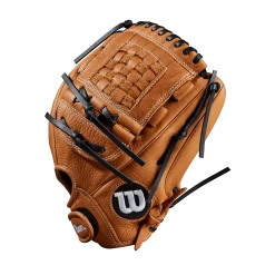 Wilson Aura A900 12" Fastpitch Softball Glove: WTA09RF2012 -Baseball Sale Store A09LF2012 2 Aura FP 12 BritishTan White Alt 01