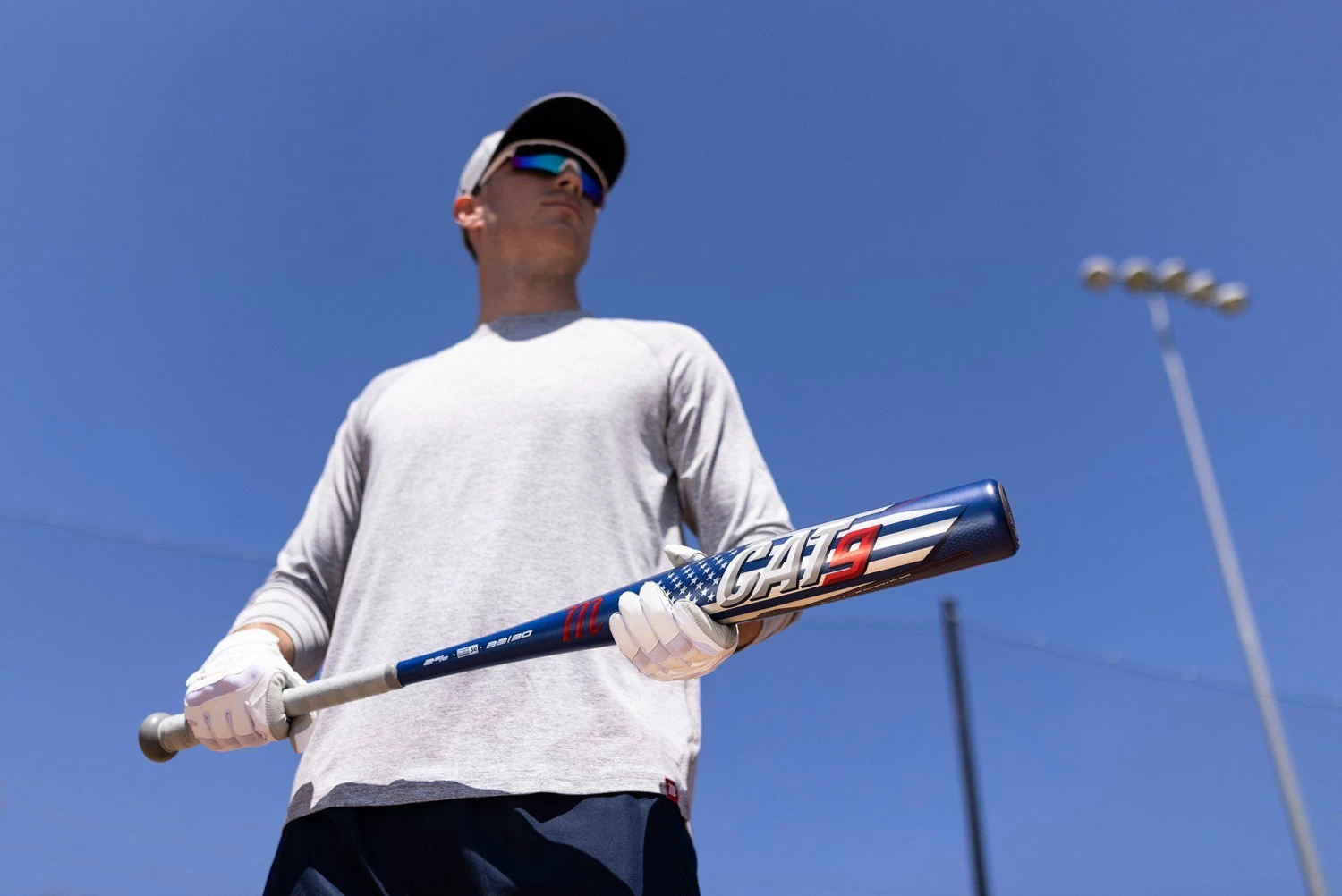 Marucci CAT 9 America BBCOR (-3) Baseball Bat: MCBC9A 3 Marucci CAT 9 America BBCOR (-3) Baseball Bat: MCBC9A - Image 3