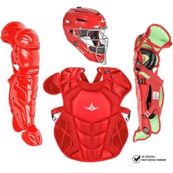 All-Star S7 Axis Elite (Ages 12-16) Solid Catcher's Kit NOCSAE Approved: CKCC1216S7XS -Baseball Sale Store CKCC1216S7X SSC WEB