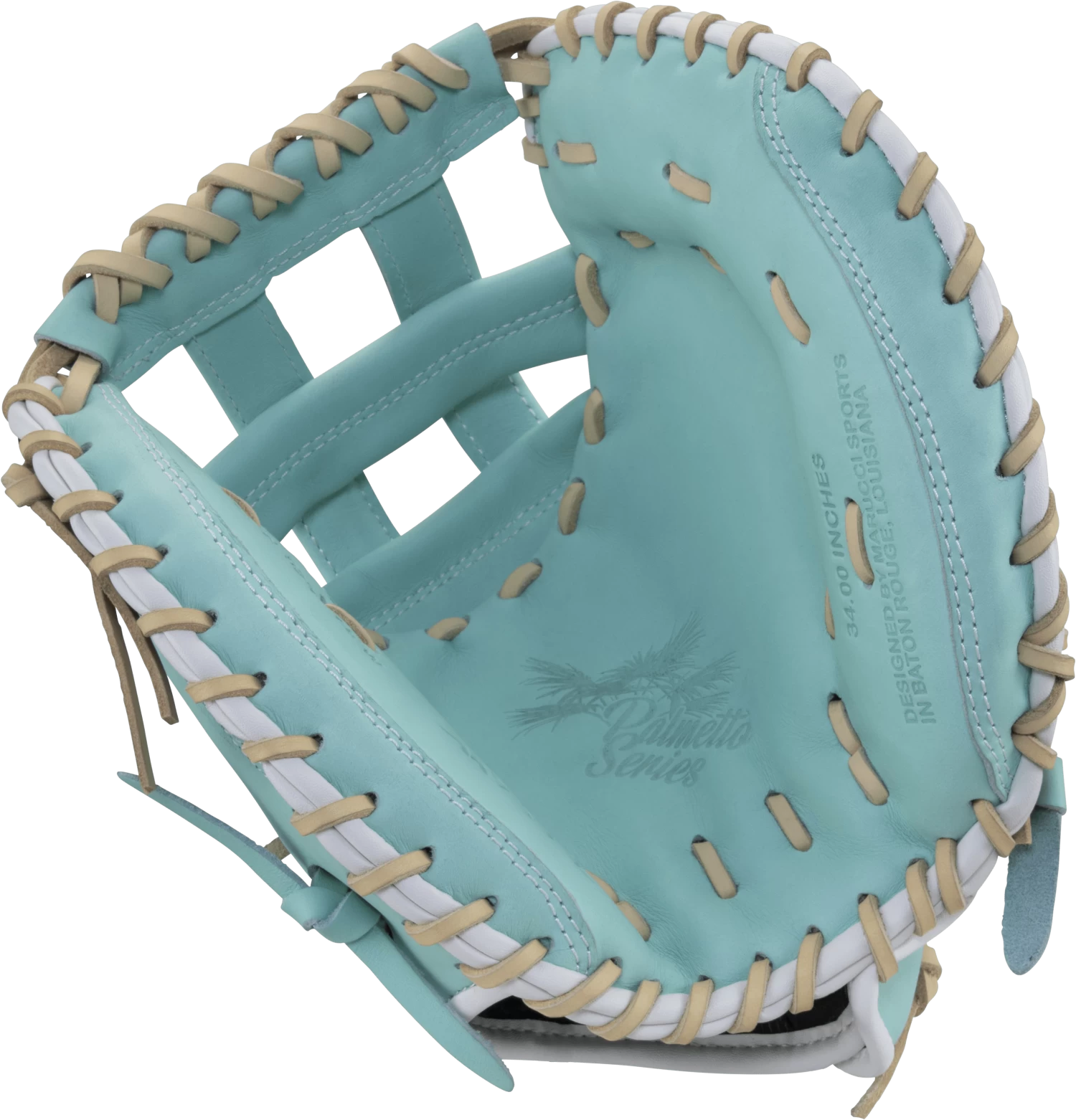 Marucci Palmetto 240C2 34" Fastpitch Catcher's Mitt: MFGPLM240C2FP 4 Marucci Palmetto 240C2 34" Fastpitch Catcher's Mitt: MFGPLM240C2FP - Image 4