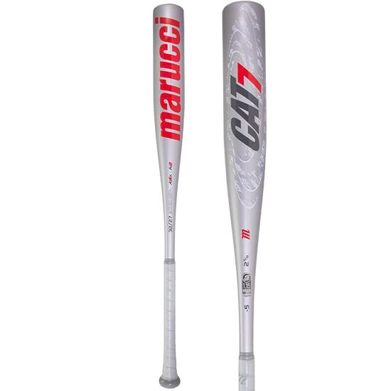 Marucci CAT 7 Silver (-5) USSSA Baseball Bat: MSBC725S 1 Marucci CAT 7 Silver (-5) USSSA Baseball Bat: MSBC725S