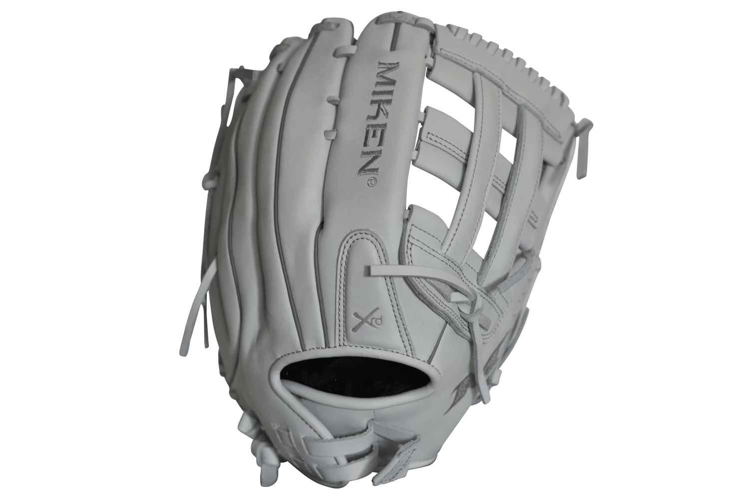 Miken Pro Series 14" Slow Pitch Fielding Glove - White/White: PRO140WW 1 Miken Pro Series 14" Slow Pitch Fielding Glove - White/White: PRO140WW