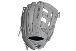 Miken Pro Series 15" Slow Pitch Fielding Glove - White/White: PRO150WW