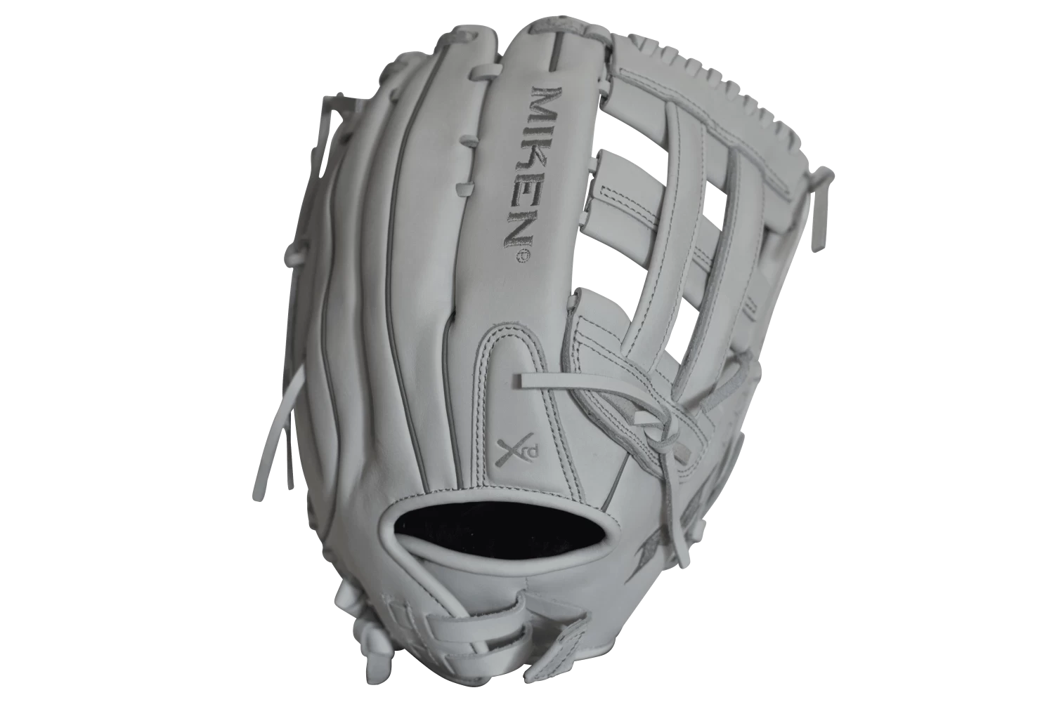 Miken Pro Series 15" Slow Pitch Fielding Glove - White/White: PRO150WW 1 Miken Pro Series 15" Slow Pitch Fielding Glove - White/White: PRO150WW