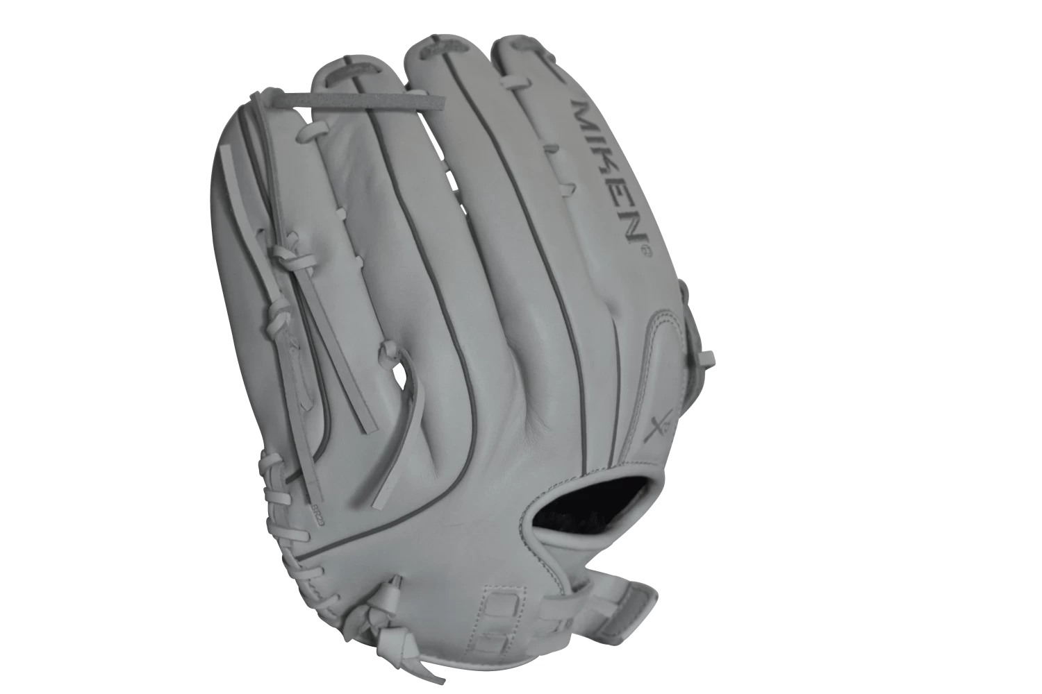 Miken Pro Series 15" Slow Pitch Fielding Glove - White/White: PRO150WW 3 Miken Pro Series 15" Slow Pitch Fielding Glove - White/White: PRO150WW - Image 3