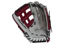 Miken Pro Series 13.5″ Slow Pitch Fielding Glove – White/Scarlet/Navy: PRO135WSN -Baseball Sale Store PRO135WSN FRONT 52f0eec0 b474 43b5 97ee 16036864fd5f