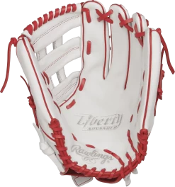 Rawlings Liberty Advanced 13" Fastpitch Softball Glove: RLA130-6W -Baseball Sale Store RLA130 6W 1 1