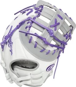 Rawlings Liberty Advanced Color Series 13" Fastpitch First Base Mitt: RLADCTSB (Multiple Colors) -Baseball Sale Store RLADCTSBWPG 2 png