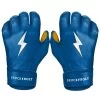 Bruce Bolt PREMIUM PRO Short Cuff Batting Gloves: Royal