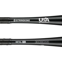 StringKing Metal PRO (-10) USA Baseball Bat: SKUSMP10 8 StringKing Metal PRO (-10) USA Baseball Bat: SKUSMP10 -Baseball Sale Store StringKing Baseball Metal Pro USABat Bat 28 Inch Close Up base 2x
