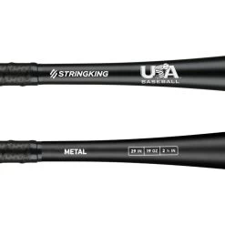 StringKing Metal (-10) USA Baseball Bat: SKUSM10 8 StringKing Metal (-10) USA Baseball Bat: SKUSM10 -Baseball Sale Store StringKing Baseball Metal USABat Bat 29 Inch Close Up FQtnbTV base 2x 5r3SOSw