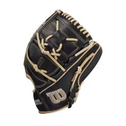 2021 Wilson A2000 B2SS 12" SuperSkin Pitcher's Baseball Glove: WBW10010012 -Baseball Sale Store WBW100100 2 A2000 P B2SS 12 BlackSS Blonde.png.cq5dam.web .1200.1200