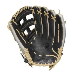 2021 Wilson A2000 1799SS 12.75" SuperSkin Outfield Baseball Glove: WBW1001121275 -Baseball Sale Store WBW100112 1 A2000 OF 1799SS 1275 Black GreySS Blonde.png.cq5dam.web .1200.1200