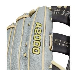 2021 Wilson A2000 1799SS 12.75" SuperSkin Outfield Baseball Glove: WBW1001121275 -Baseball Sale Store WBW100112 5 A2000 OF 1799SS 1275 Black GreySS Blonde.png.cq5dam.web .1200.1200