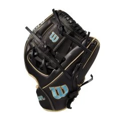 2022 Wilson A1000 DP15 11.5" Infield Baseball Glove: WTA10RB22DP15 -Baseball Sale Store WBW100132 2 A1000 DP15 IF 115 Blue Black Blonde.png.cq5dam.web .1200.1200