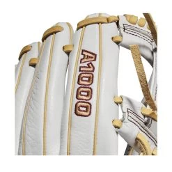 2022 Wilson A1000 H175 11.75" Infield Fastpitch Softball Glove: WTA10RF22H1175 -Baseball Sale Store WBW100178 5 A1000 FP H IF 1175 White Blonde.png.cq5dam.web .1200.1200