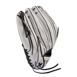 2022 Wilson A1000 V125 12.5" Outfield/Pitcher's Fastpitch Softball Glove: WTA10RF22V125 -Baseball Sale Store WBW100182 3 A1000 FP V125 OF 125 White Black.png.cq5dam.web .1200.1200