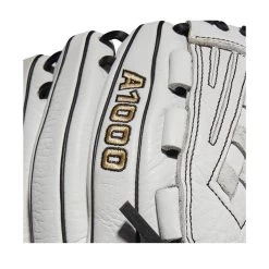 2022 Wilson A1000 V125 12.5" Outfield/Pitcher's Fastpitch Softball Glove: WTA10RF22V125 -Baseball Sale Store WBW100182 5 A1000 FP V125 OF 125 White Black.png.cq5dam.web .1200.1200
