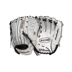 2022 Wilson A1000 V125 12.5" Outfield/Pitcher's Fastpitch Softball Glove: WTA10RF22V125 -Baseball Sale Store WBW100182 8 A1000 FP V125 OF 125 White Black.png.cq5dam.web .1200.1200
