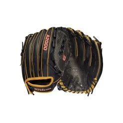 2021 Wilson A2000 SCV125 12.5" Outfield Fastpitch Softball Glove: WBW100222125 -Baseball Sale Store WBW100222 8 A2000 P OF V125 125 Black Gold BlackSnakeSS.png.cq5dam.web .1200.1200