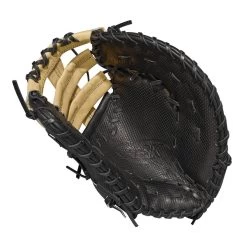2021 Wilson A2K Jose Abreu GM JAB79 12.5" Baseball First Base Mitt: WTA2KRB21JAB79GM -Baseball Sale Store WBW100233 1 A2K 1B Jose Abreu Game Model 125 BlackSS Blonde.png.cq5dam.web .1200.1200