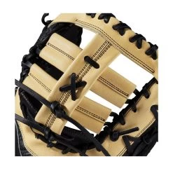 2021 Wilson A2K Jose Abreu GM JAB79 12.5" Baseball First Base Mitt: WTA2KRB21JAB79GM -Baseball Sale Store WBW100233 4 A2K Jose Abreu GM 125 BlackSS Blonde.png.cq5dam.web .1200.1200