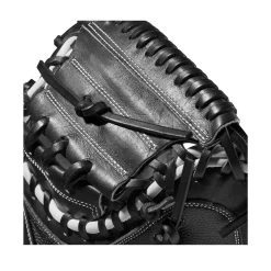 2022 Wilson A2000 M1DSS 33.5" Catcher's Mitt: WTA20RB22M1DSS 13 2022 Wilson A2000 M1DSS 33.5" Catcher's Mitt: WTA20RB22M1DSS -Baseball Sale Store WBW100401 4 A2000 M1D C 335 Black White Red.png.cq5dam.web .1200.1200