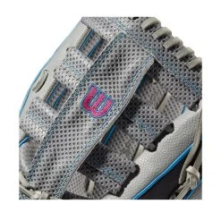 Wilson A2000 SCSP13SS 13" Slowpitch Softball Fielding Glove: WBW10040213 -Baseball Sale Store WBW100402 4 A2000 SP13 SC 13 GreyDimpled GreySS BlackSS.png.cq5dam.web .1200.1200