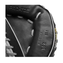 2023 Wilson A2000 M2 33.5" Baseball Catcher's Mitt: WBW100977335 -Baseball Sale Store WBW100977 6 A2000 C M2SS 335 Grey Black.png.cq5dam.web .1200.1200