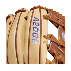 2023 Wilson A2000 SB22 11.75" Infield Fastpitch Glove: WBW1010161175 -Baseball Sale Store WBW101016 5 A2000 FP Sis Bates GM FP1975 1175 Blonde SaddleTan Purple