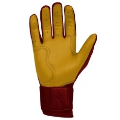 Bruce Bolt PREMIUM PRO Long Cuff Batting Gloves: Maroon -Baseball Sale Store premium pro long cuff batting gloves maroon brucebolt 282874