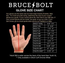 Bruce Bolt PREMIUM PRO Long Cuff Batting Gloves: Orange -Baseball Sale Store premium pro long cuff batting gloves orange brucebolt 582969